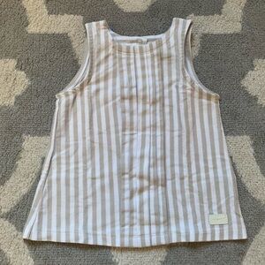 7 For All Mankind Striped Tank Top